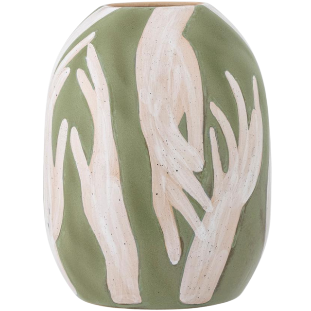 ADALENA VASE IN GREEN