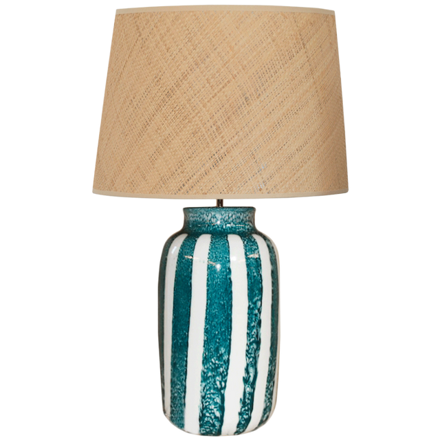 PALMARIA TABLE LAMP IN BLUE SARAH