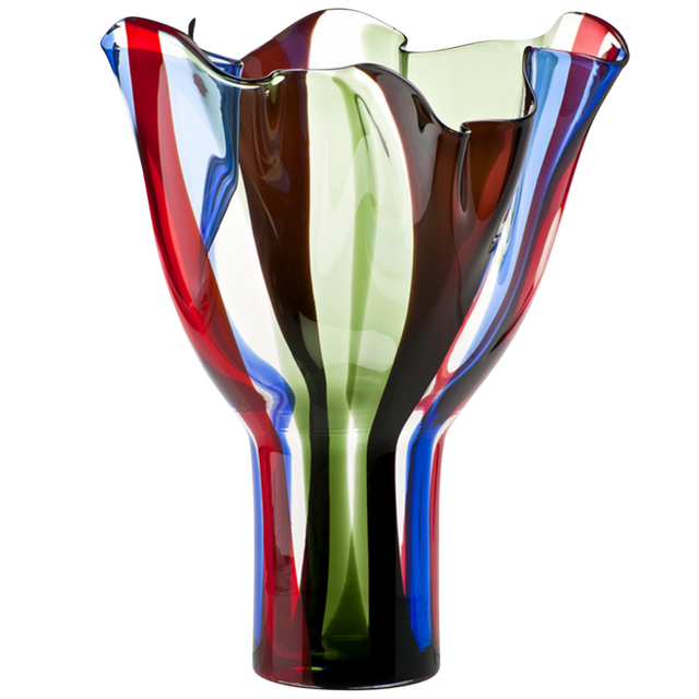 VENINI KUKINTO VASE MULTICOLORED