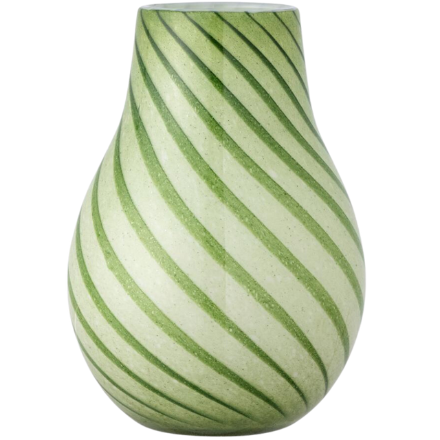 LEONA VASE IN GREEN