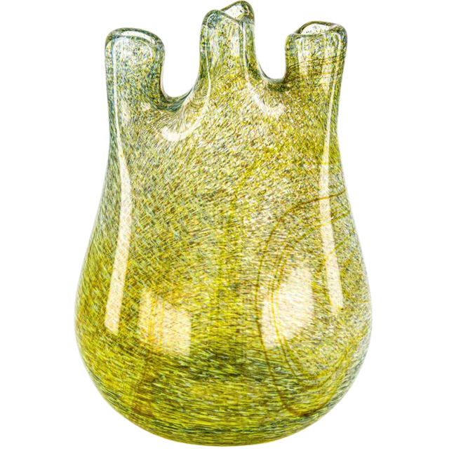 FENNEL VASE IN GREEN