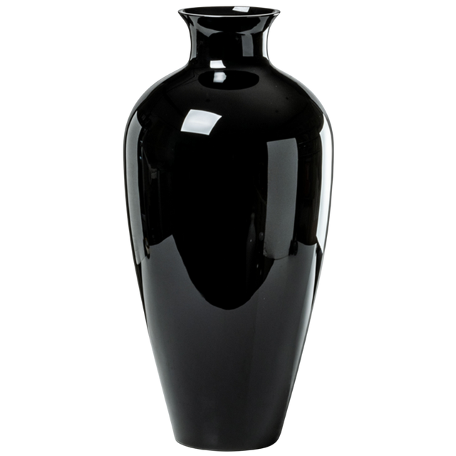 VENINI LABUAN VASE IN BLACK