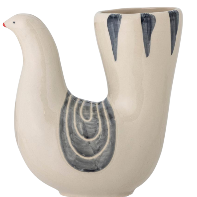 TRUDY VASE IN WHITE