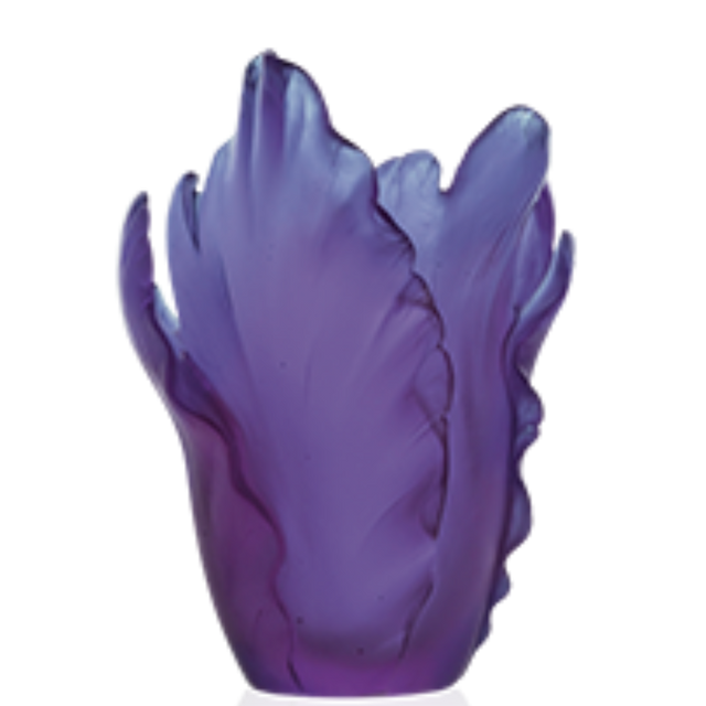 TULIP VASE PURPLE