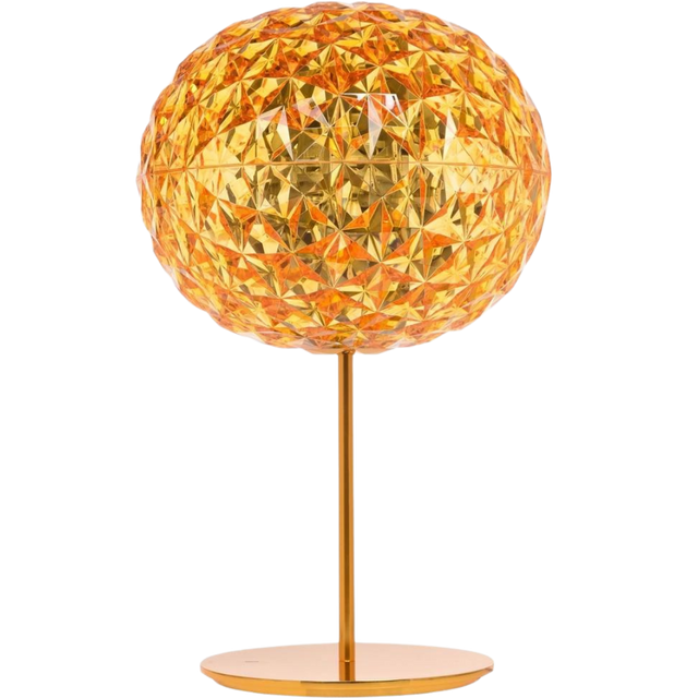 PLANET TABLE LAMP IN AMBER