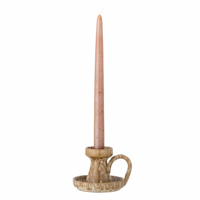 SAYEDA CANDLE HOLDER IN BROWN