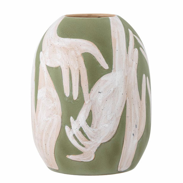 ADALENA VASE IN GREEN