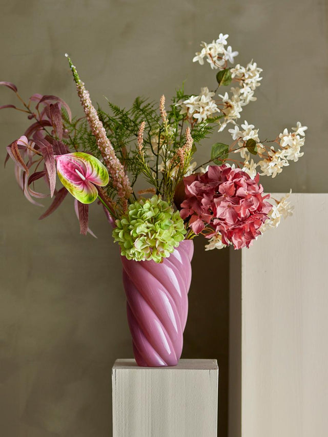 CALLO VASE IN ROSE