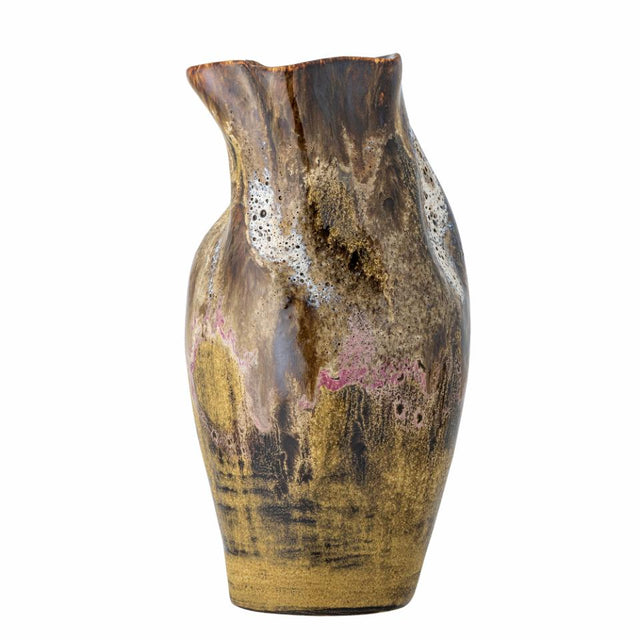 BENOIT VASE IN BROWN