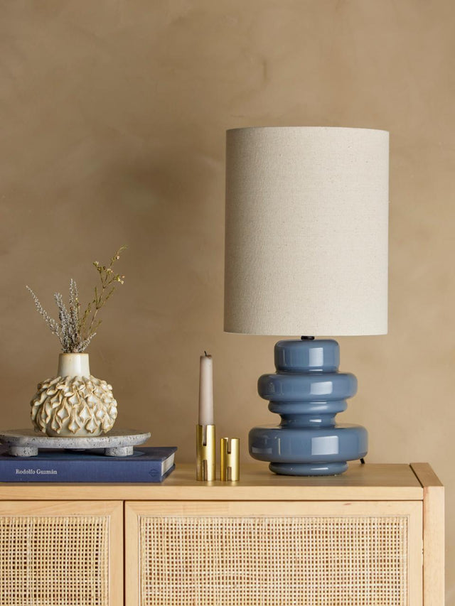 FABIOLA TABLE LAMP IN BLUE