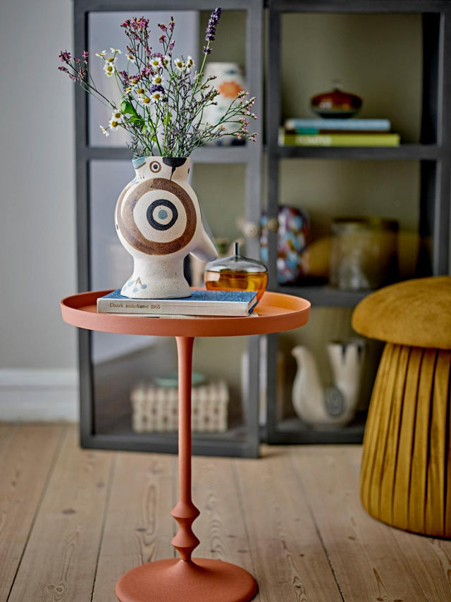 ANJOU SIDE TABLE IN ORANGE