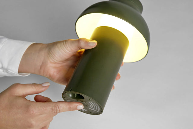 PC PORTABLE LAMP IN OLIVE