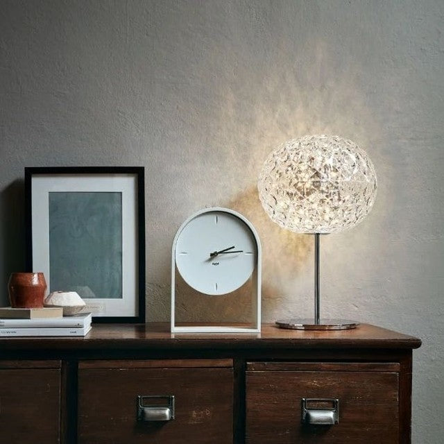 PLANET TABLE LAMP IN CRYSTAL