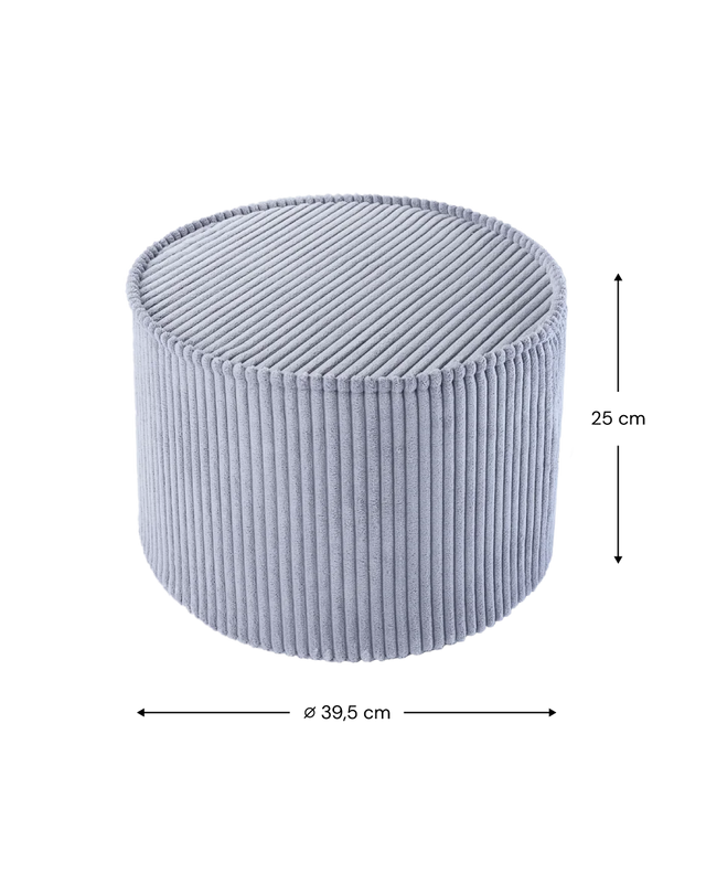 BLUEBERRY BLUE POUF