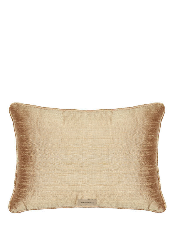 ALPAQ STUDIO.  SKELETON SILK CUSHION