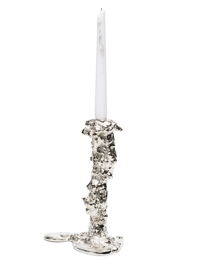 TIMMO CANDLE HOLDER IN SILVER