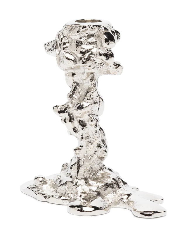 TIMMO SMALL CANDLE HOLDER IN SILVER