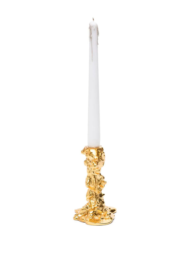 TIMMO SMALL CANDLE HOLDER IN GOLD