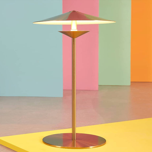 SAMURAI TABLE LIGHTING IN GOLD
