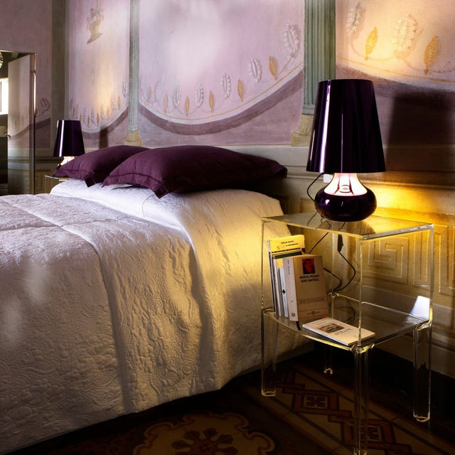 CINDY TABLE LAMP IN PURPLE