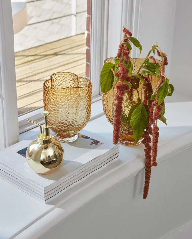 ARURA TRIO VASE IN AMBER