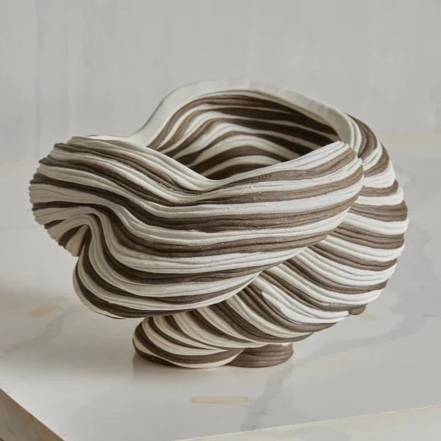 PHILIP M SOUCY LARGE BOWL IN CACAO & MILK