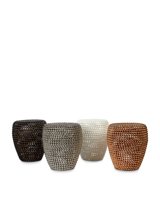 DOT STOOL IN BRONZE