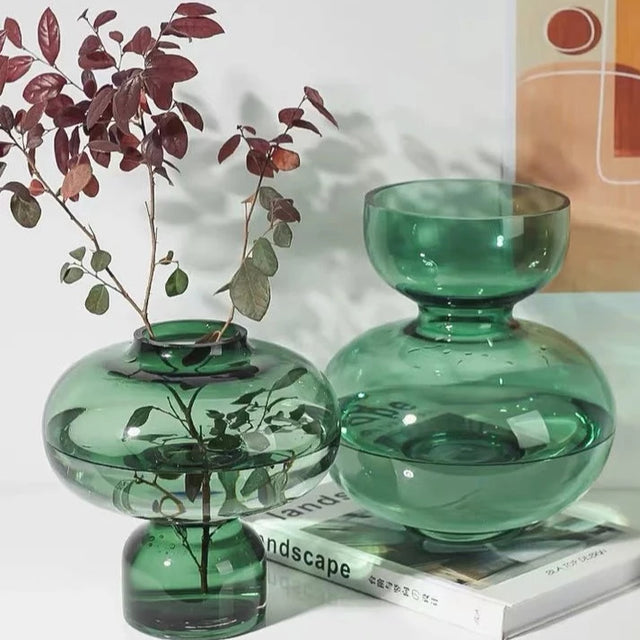 DUKA SMALL VASE IN GREEN