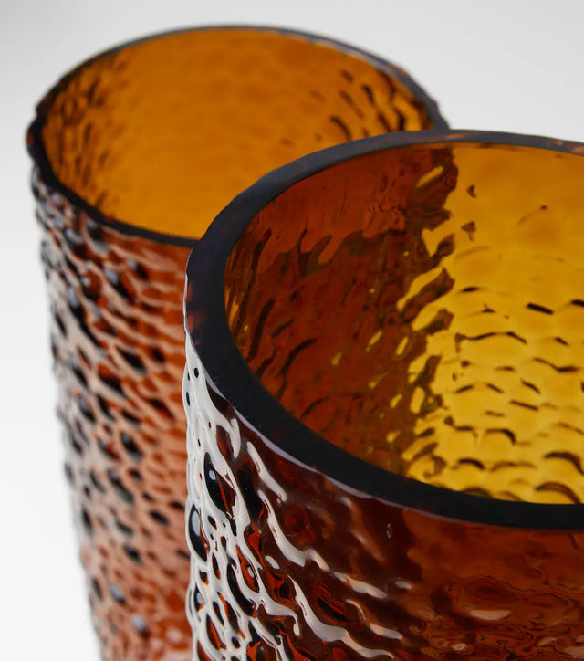 ARURA TALL VASE IN AMBER