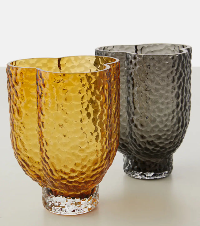 ARURA TRIO VASE IN AMBER