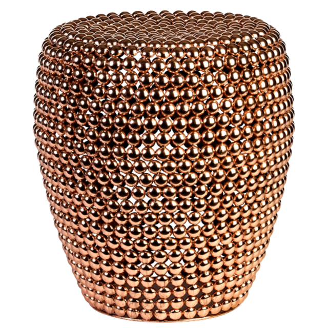 DOT STOOL IN BRONZE