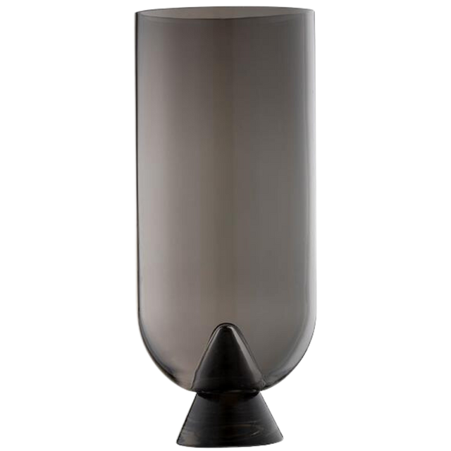 GLACIES VASE IN BLACK