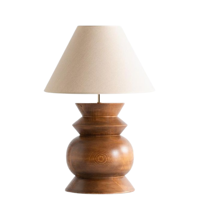 CHUNKY LAMP WOOD