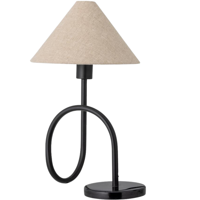 EMALINE TABLE LAMP IN BLACK