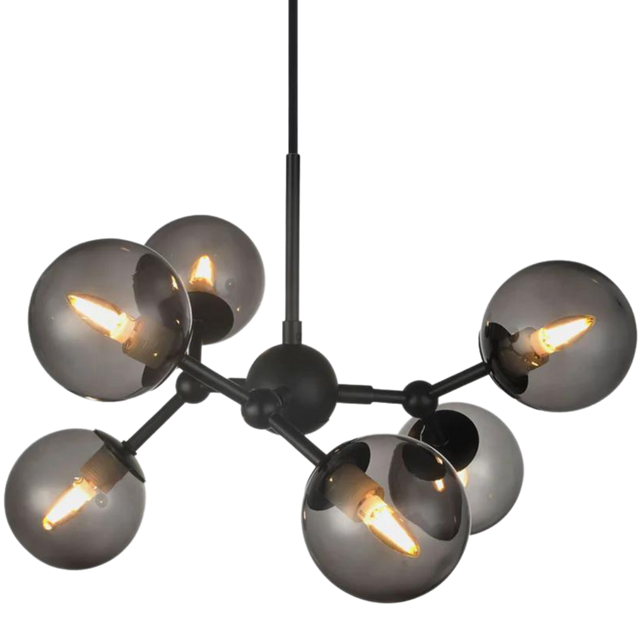 ATOM LIGHTING IN SMOKE GRAY