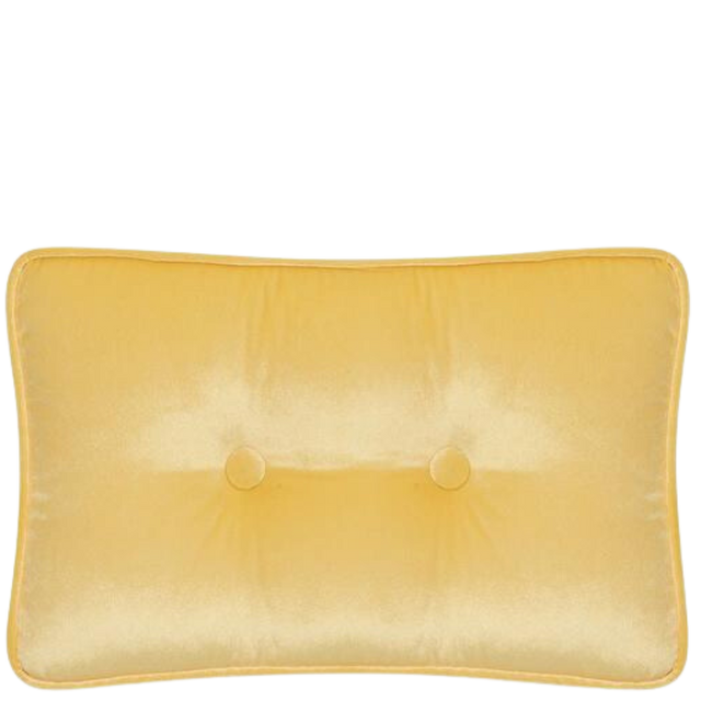ALPAQ STUDIO. LUXURIOUS VELVET CUSHION IN YELLOW
