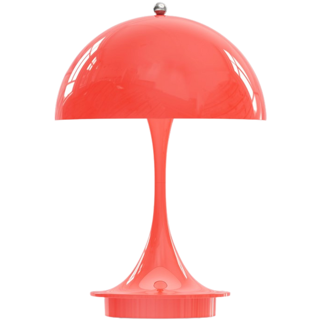 PANTHELLA TABLE LAMP IN CORAL