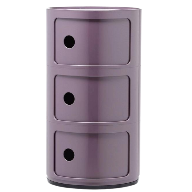 MODULAR STORAGE LOCKER IN VIOLET