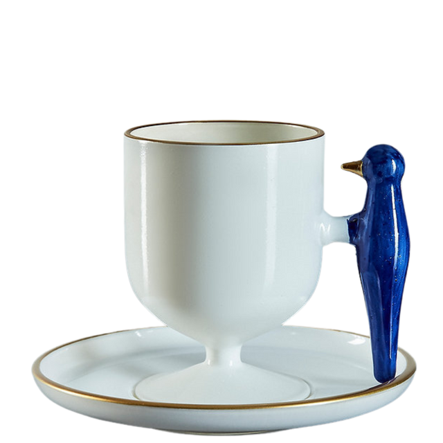 ESRA YILDIRIM DESIGN STUDIO COFFEE CUP IN OCEAN BLUE 1PC