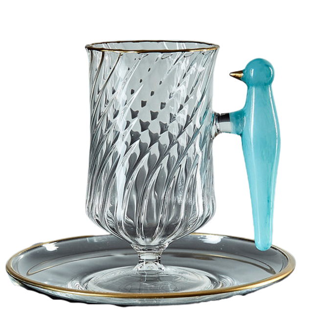 ESRA YILDIRIM DESIGN STUDIO TEA CUP IN TURQUOISE