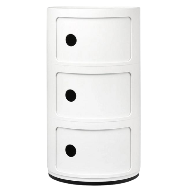 MODULAR STORAGE LOCKER IN WHITE