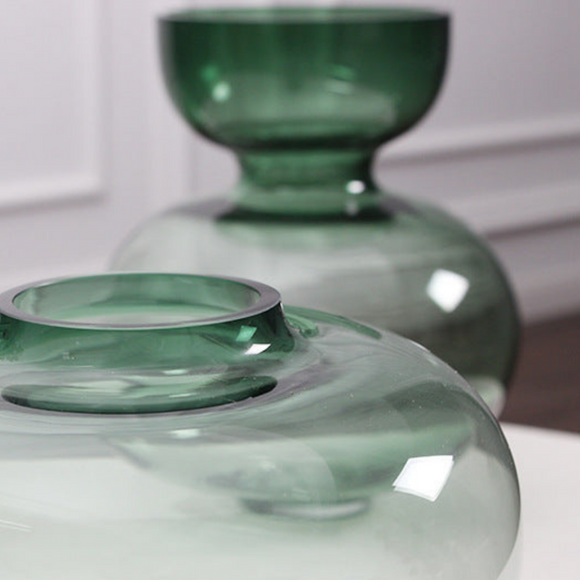DUKA SMALL VASE IN GREEN
