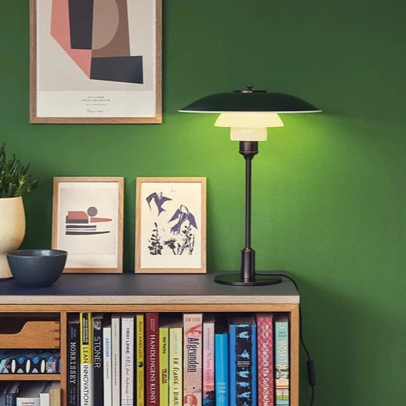 POULSEN TABLE LAMP IN GREEN