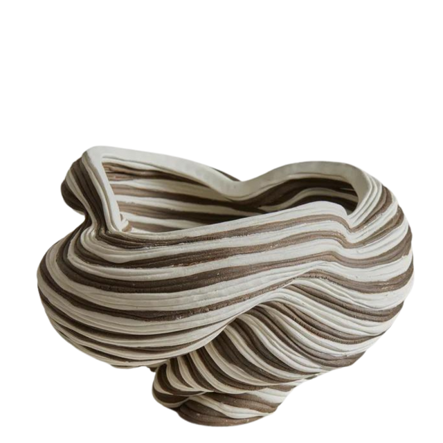 PHILIP M SOUCY LARGE BOWL IN CACAO & MILK